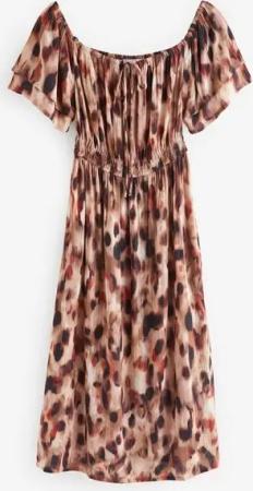 Next Sommerkleid Schulterfreies Sommerkleid (1-tlg)