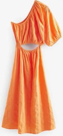 Next Sommerkleid Schulterfreies Sommerkleid (1-tlg)