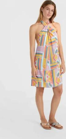 O'Neill Sommerkleid O'Neill Sommerkleid Naima Women of the Wave Yellow Art Geo