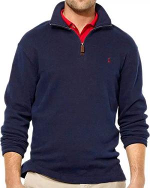 Polo Ralph Lauren Sweatshirt Pullover Troyer Half Zip Jumper Rib Sweater Sweatshirt Pulli