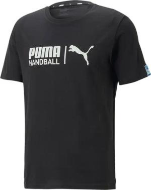 PUMA Kurzarmshirt PUMA Handball Tee PUMA BLACK
