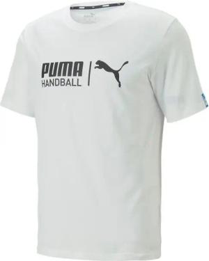 PUMA Kurzarmshirt PUMA Handball Tee PUMA WHITE