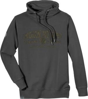 redfield Sweater Redfield modisches Used Sweatshirt Übergröße schwarz
