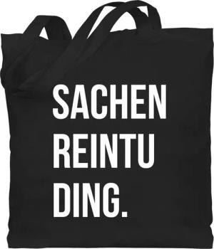 Shirtracer Umhängetasche Sachenreintuding I Sachen Reintu Ding I, Stoffbeutel Festival Outfit