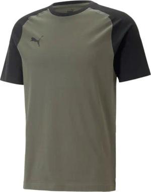 PUMA T-Shirt PUMA teamCUP Casuals T-Shirt Kurzarm-Shirts Herren Baumwolle
