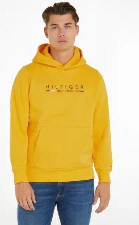 Tommy Hilfiger Hoodie HILFIGER NEW YORK HOODY mit Kängurutasche