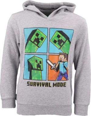 Minecraft Hoodie Minecraft Creeper Steve Jungen Kinder Kapuzen Pulli Gr. 128 bis 152