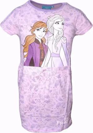 Disney Frozen Sommerkleid Elsa & Anna Jerseykleid für Mädchen Gr. 98-128 cm