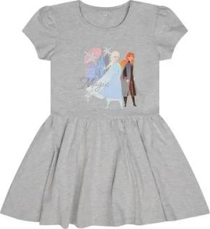 Disney Frozen A-Linien-Kleid Frozen - Die Eiskönigin Kleid Jerseykleid kurzarm Dress