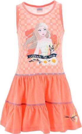 Disney Frozen Trägerkleid Elsa Kleid Träger-Kleid Sommer Dress