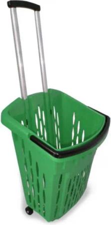 GERSO Einkaufskorb Einkaufskorb mit Rollen ca.40L