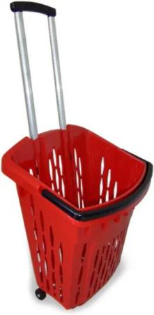 GERSO Einkaufskorb Einkaufskorb mit Rollen ca.40L