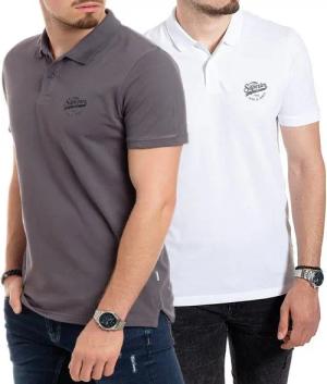 Jack & Jones Poloshirt (Set) Basic Shirt Unifarben im Doppelpack