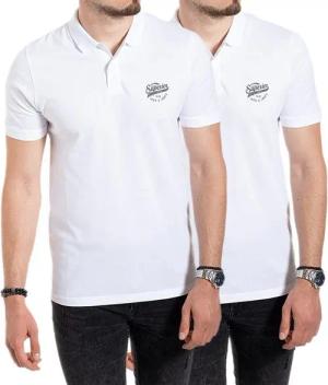 Jack & Jones Poloshirt (Set) Basic Shirt Unifarben im Doppelpack