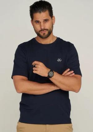 Jack & Jones T-Shirt JJELIF TEE SS CREW NECK Shirt mit kurzen Ärmel aus Baumwolle Basic Stretch Top