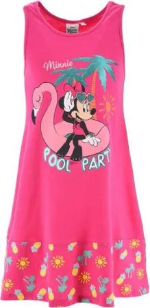 Disney Minnie Mouse Sommerkleid Mädchen Sommer-Kleid Strand-Kleid Ärmellos