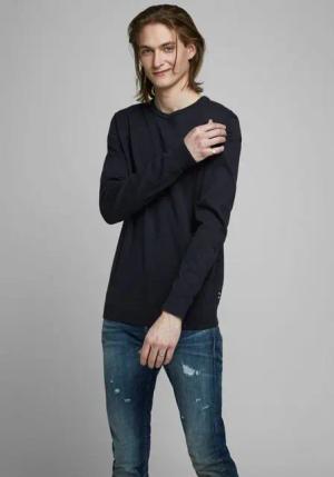 Jack & Jones Rundhalspullover BASIC KNIT CREW NECK