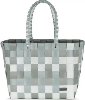 normani Einkaufskorb Einkaufskorb Einkaufstasche aus Kunststoff, 20 l, Flechtkorb aus pflegeleichtem Material