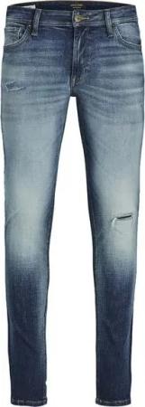 Jack & Jones Skinny-fit-Jeans Herren Jeans Hose Skinny Blau JJILIAM JJORIGINAL GE 683 50SPS
