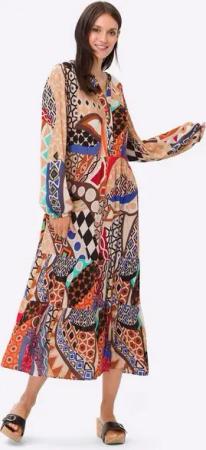 heine Etuikleid Druck-Kleid