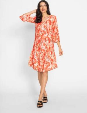 heine Etuikleid Druck-Kleid