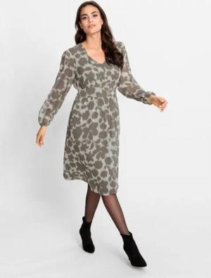 heine Etuikleid Druck-Kleid