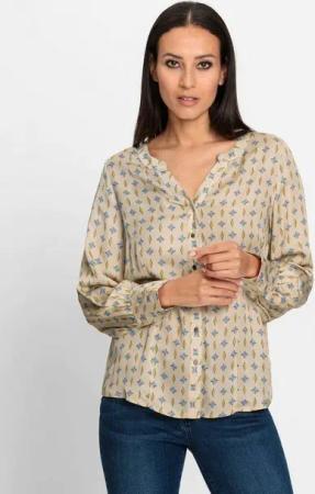 heine Klassische Bluse Druckbluse