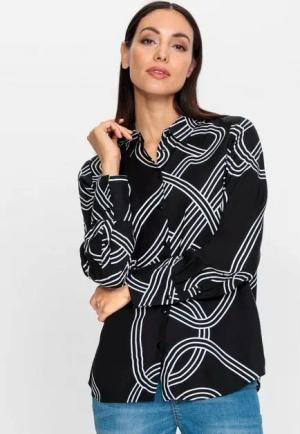 heine Klassische Bluse Druckbluse