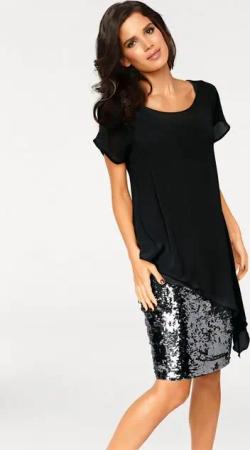 heine Etuikleid Cocktailkleid