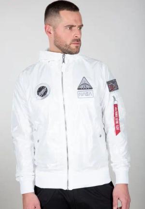 Alpha Industries Bomberjacke Alpha Industries Men - Bomber Jackets MA-1 LW Hooded NASA