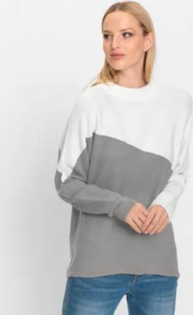 heine Strickpullover Stehkragenpullover