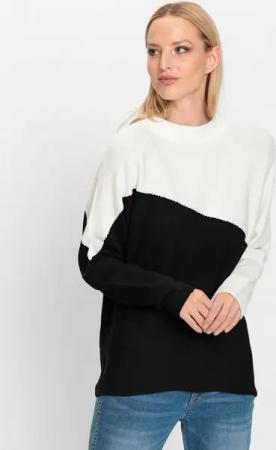 heine Strickpullover Stehkragenpullover