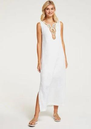 heine Etuikleid Leinenkleid