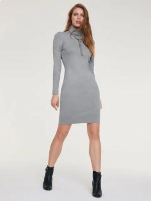 heine Strickkleid Rollkragen-Kleid