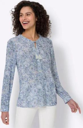 heine Klassische Bluse Druckbluse