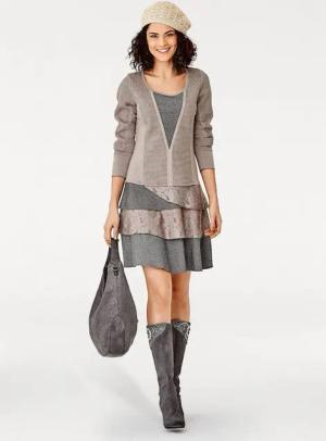heine Strickkleid Jersey-Kleid