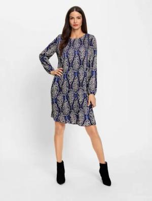 heine Etuikleid Druck-Kleid