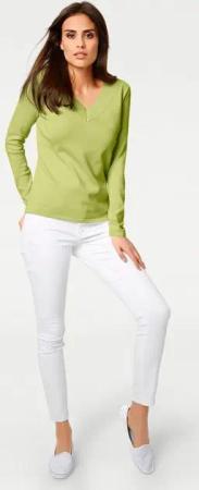 heine Strickpullover V-Pullover