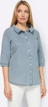 heine Klassische Bluse Jeansbluse