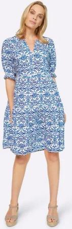 heine Etuikleid Druck-Kleid