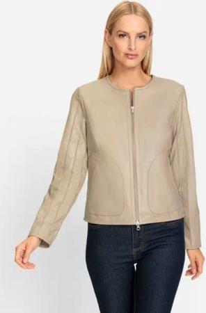 heine Allwetterjacke Lederjacke