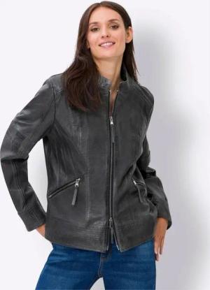 heine Allwetterjacke Lederjacke