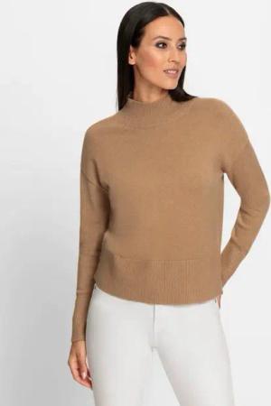heine Strickpullover Stehkragenpullover