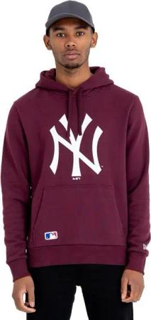 New Era Kapuzensweatshirt New Era Team Logo Hoody Herren NEW YORK YANKEES Dunkelrot