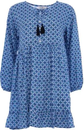 Zwillingsherz Sommerkleid mit Knopfleiste