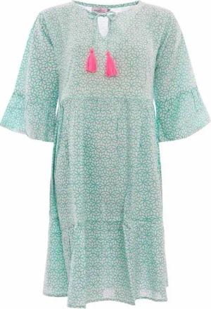 Zwillingsherz Sommerkleid vorm zum Binden