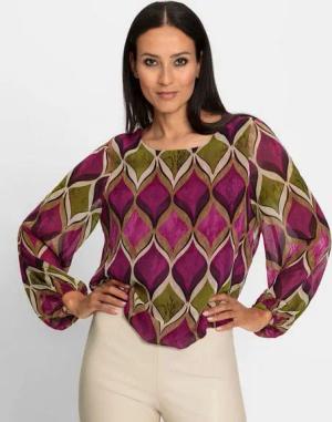 heine Klassische Bluse Druckbluse