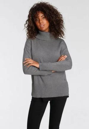 Tamaris Rollkragenpullover mit Rippdetails