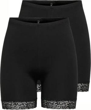 ONLY Radlerhose ONLLIVE LOVE LACE SHORTS 2PACK JRS NOOS (2er-Pack)