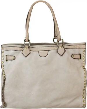 BZNA Schultertasche Sue vintage Designer Business Handtasche Ledertasche Nieten, Nieten